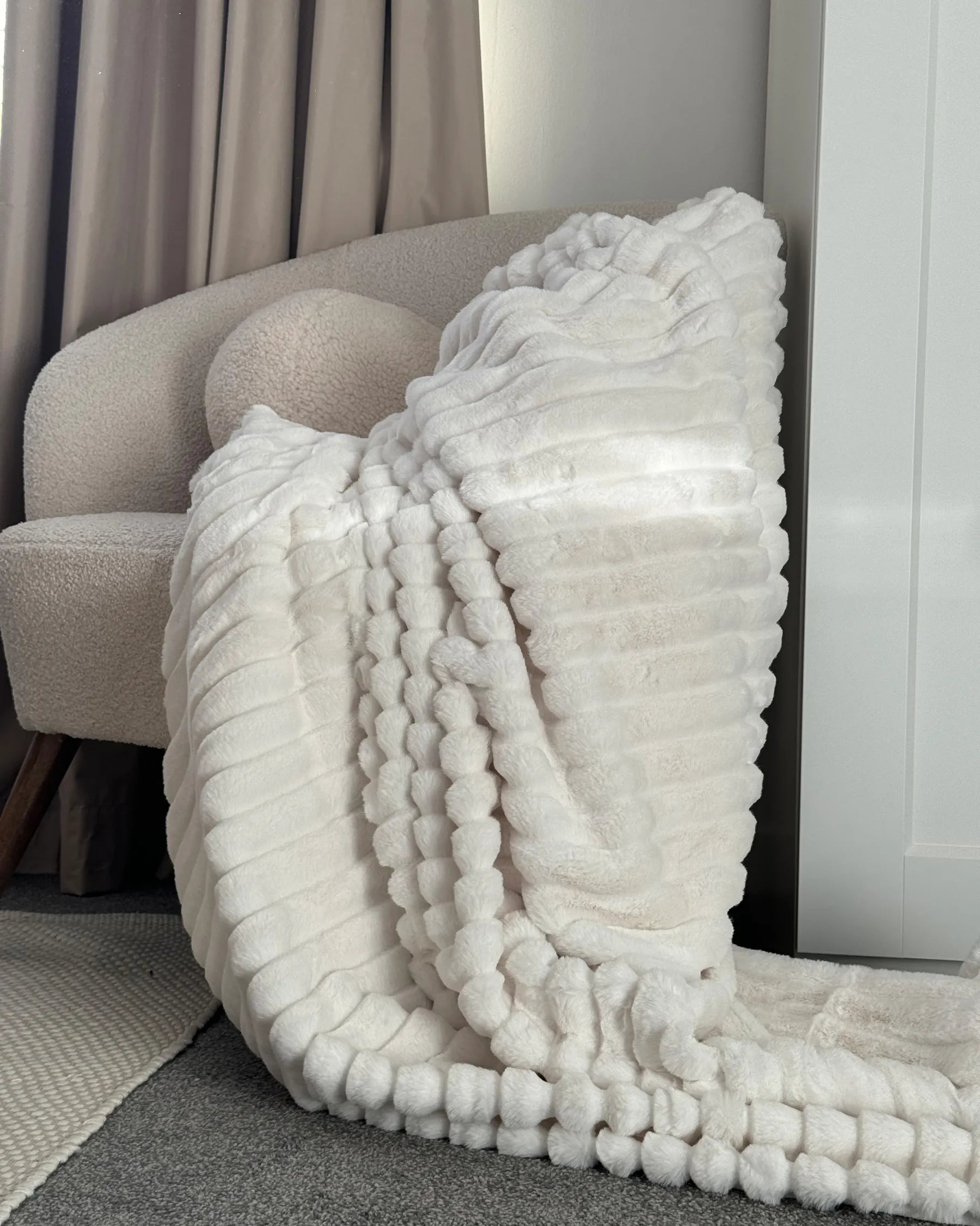 Deken CozyWeave™ – 150 x 200 cm – Wit