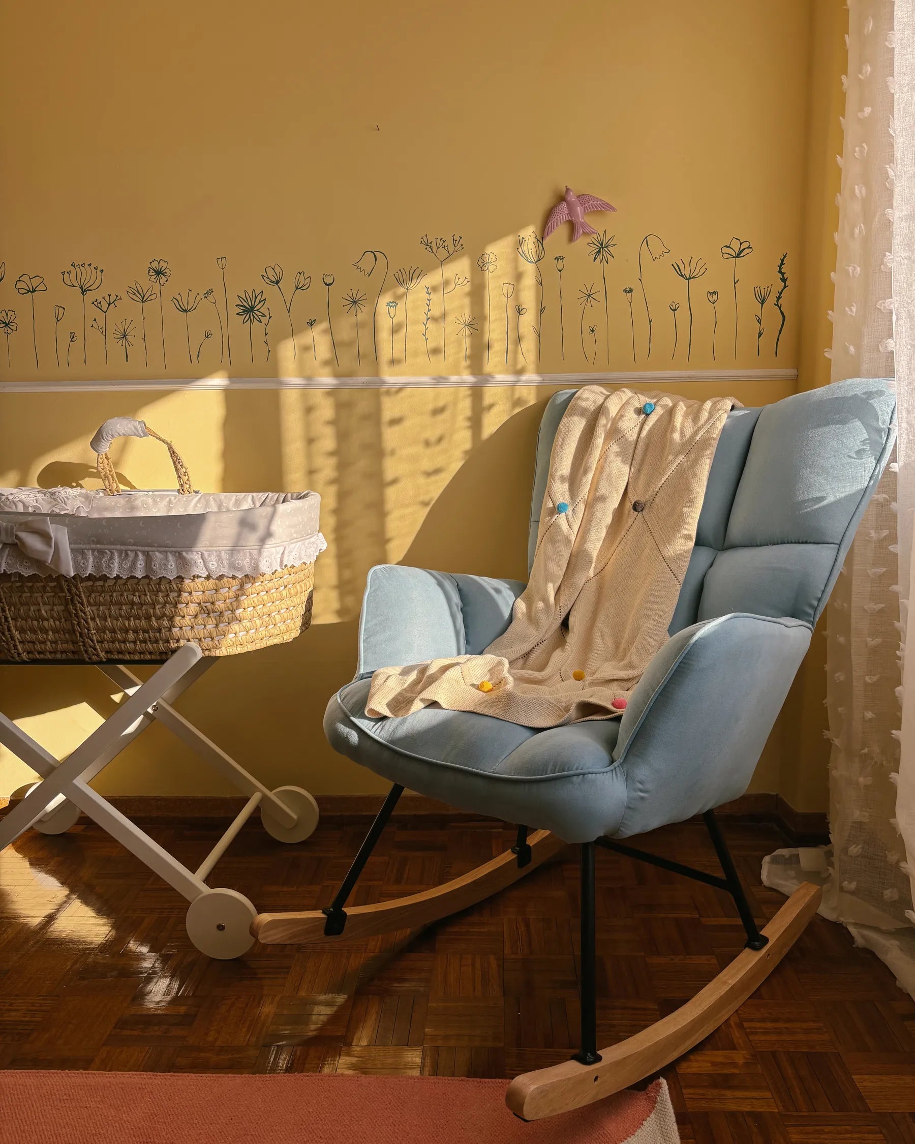 CottonHaven™ – Katoenen Woondeken (130x170 cm, Beige)